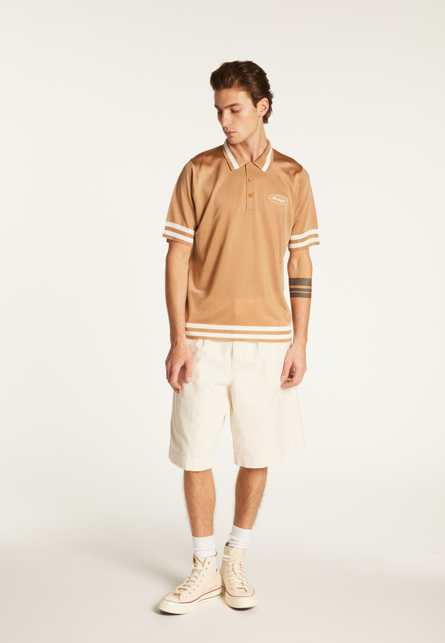 Polo shirt in light thread and stripes - Montmartre