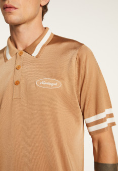 Polo shirt in light thread and stripes - Montmartre