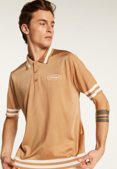 Polo shirt in light thread and stripes - Montmartre