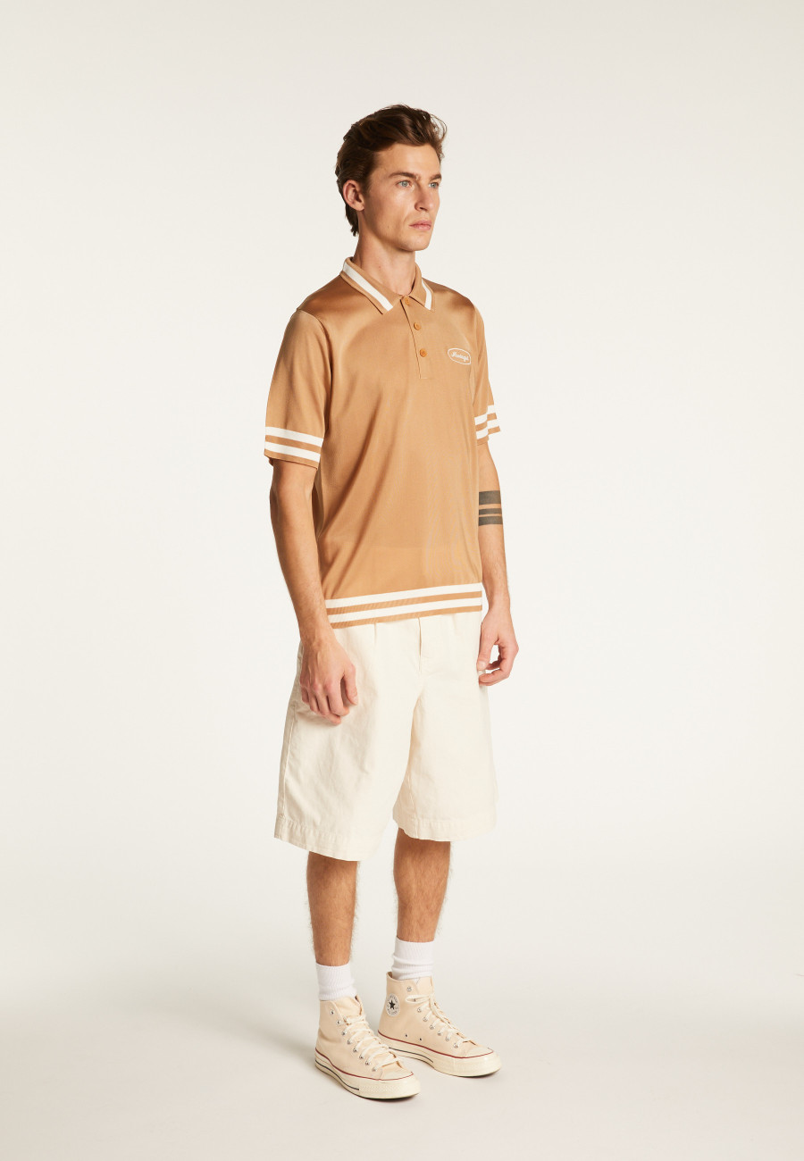 Polo shirt in light thread and stripes - Montmartre