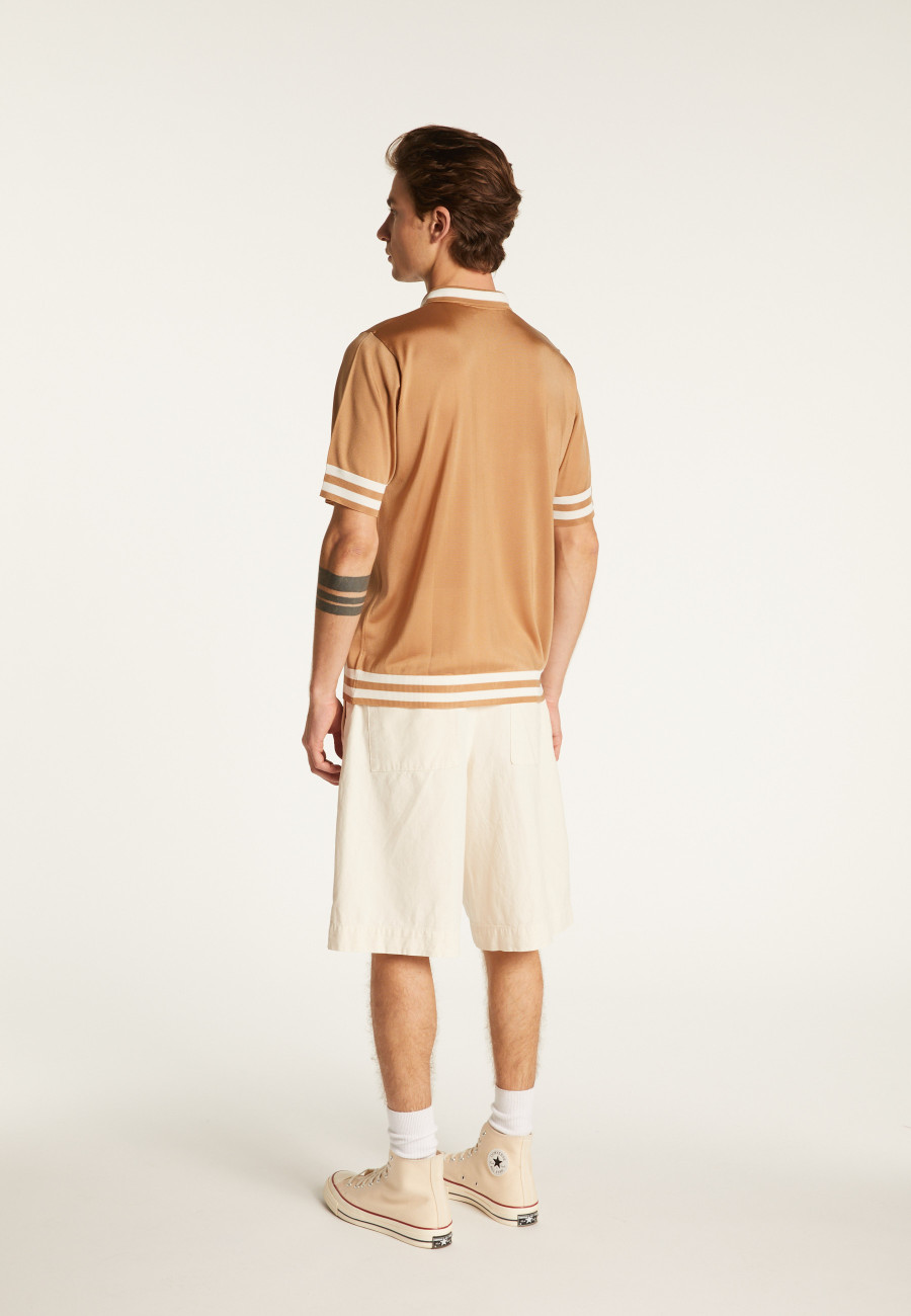 Polo en fil lumière et rayures - Montmartre