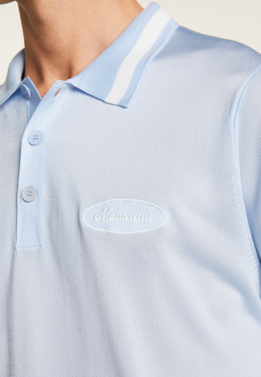 Polo shirt in light thread and stripes - Montmartre
