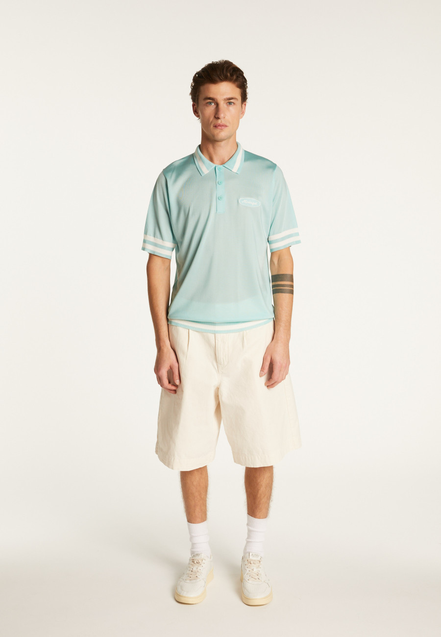 Polo en fil lumière et rayures - Montmartre