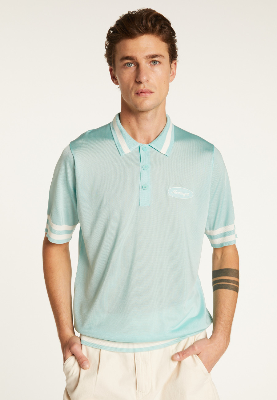 Polo shirt in light thread and stripes - Montmartre