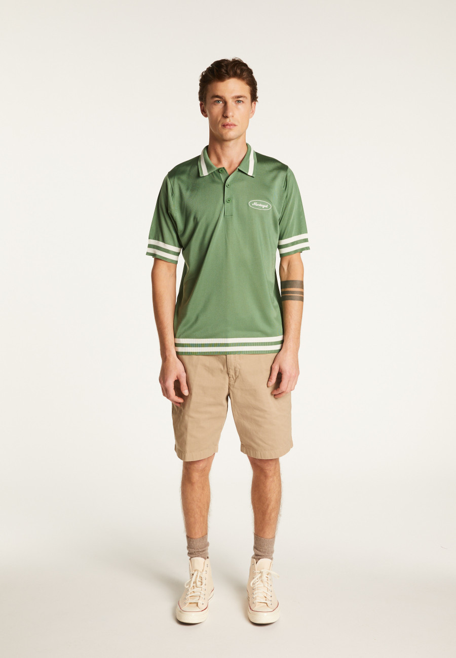 Polo en fil lumière et rayures - Montmartre