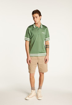 Polo shirt in light thread and stripes - Montmartre
