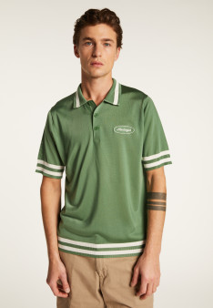 Polo shirt in light thread and stripes - Montmartre