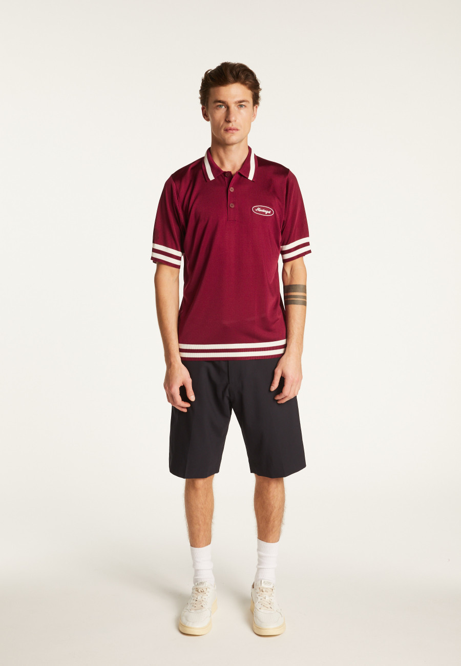 Polo shirt in light thread and stripes - Montmartre
