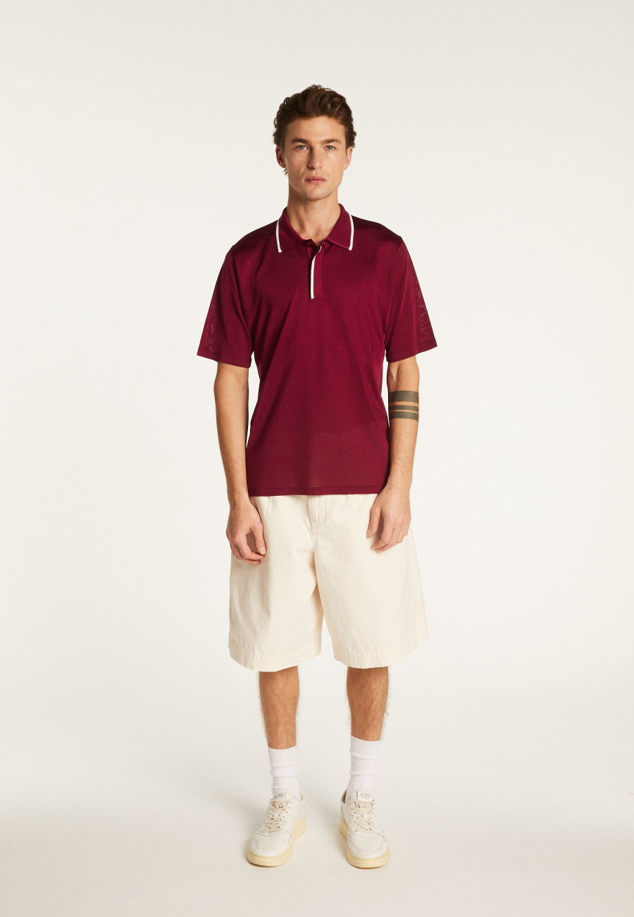 Polo in light thread - Malcom