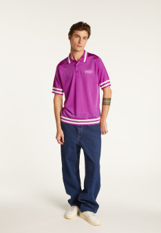 Polo shirt in light thread and stripes - Montmartre