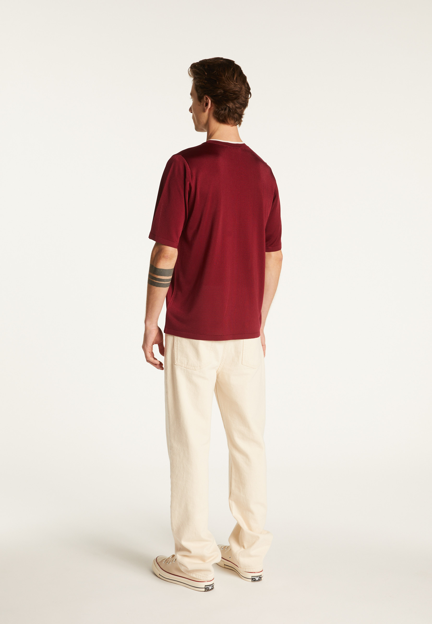 T-shirt in Fil Lumière - Mael