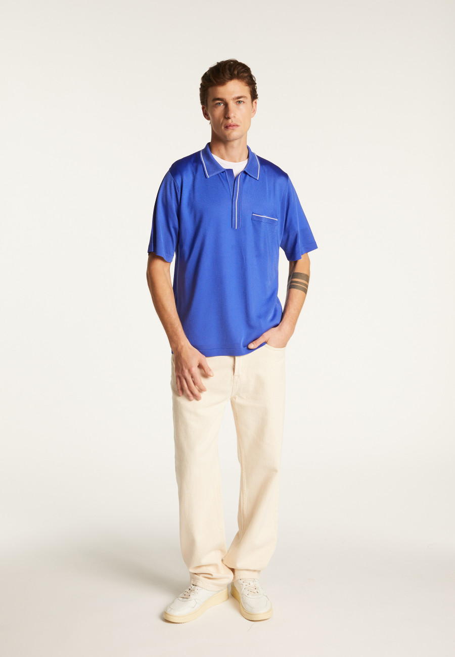 Camisa pólo de fio leve - Montayang