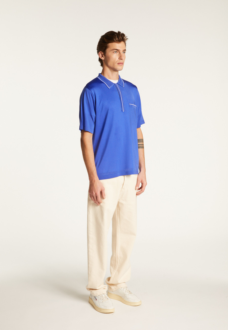 Camisa pólo de fio leve - Montayang