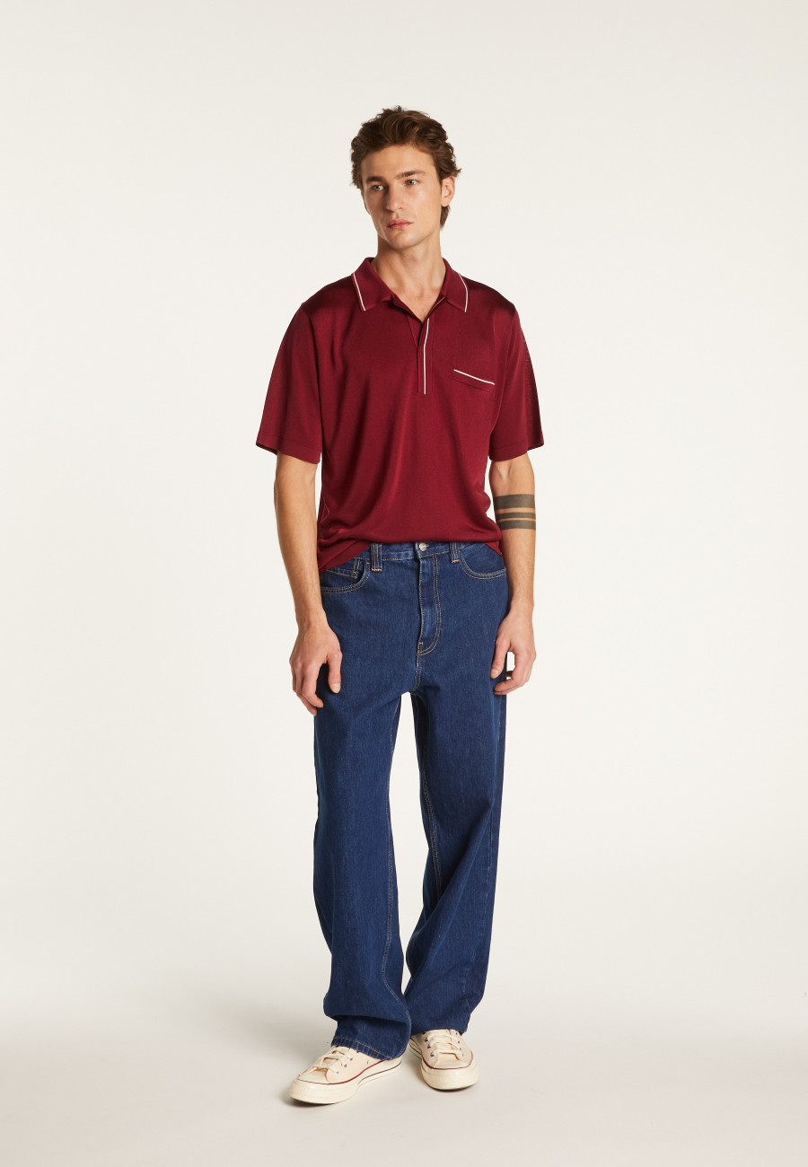 Camisa pólo de fio leve - Montayang