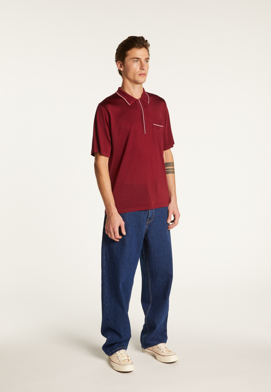 Light thread polo shirt - Montayang