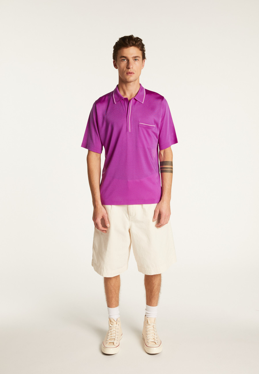 Light thread polo shirt - Montayang