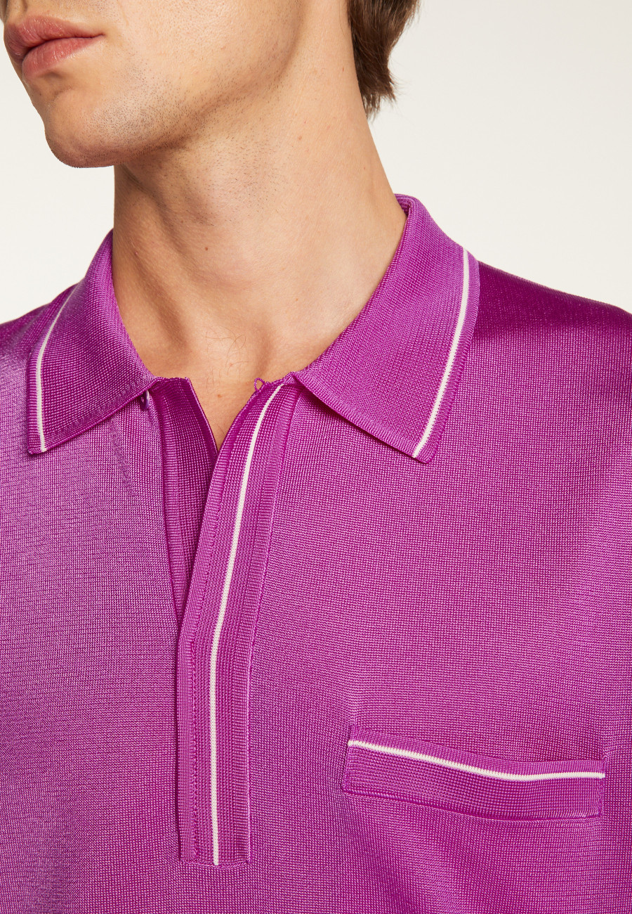 Light thread polo shirt - Montayang