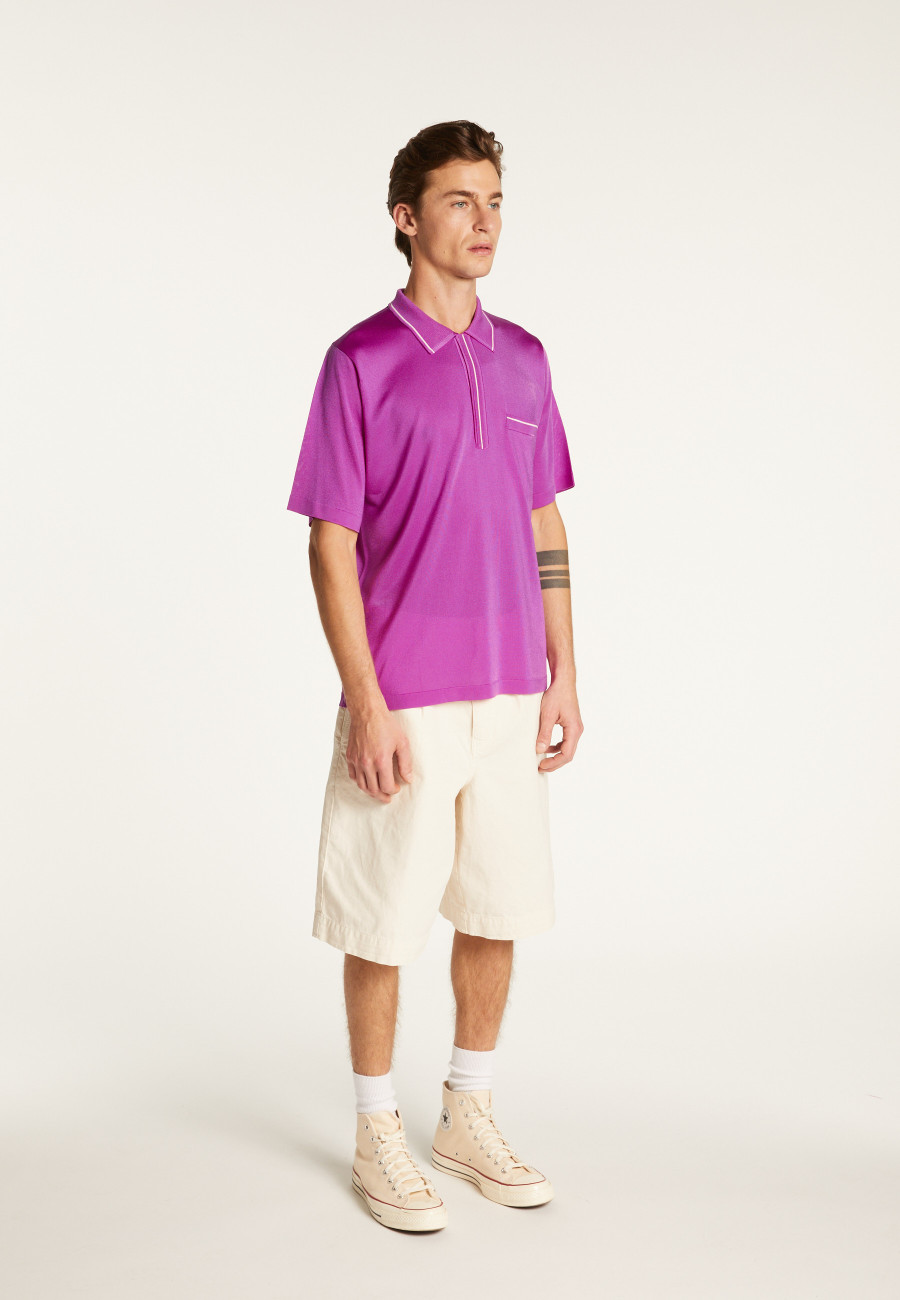 Light thread polo shirt - Montayang