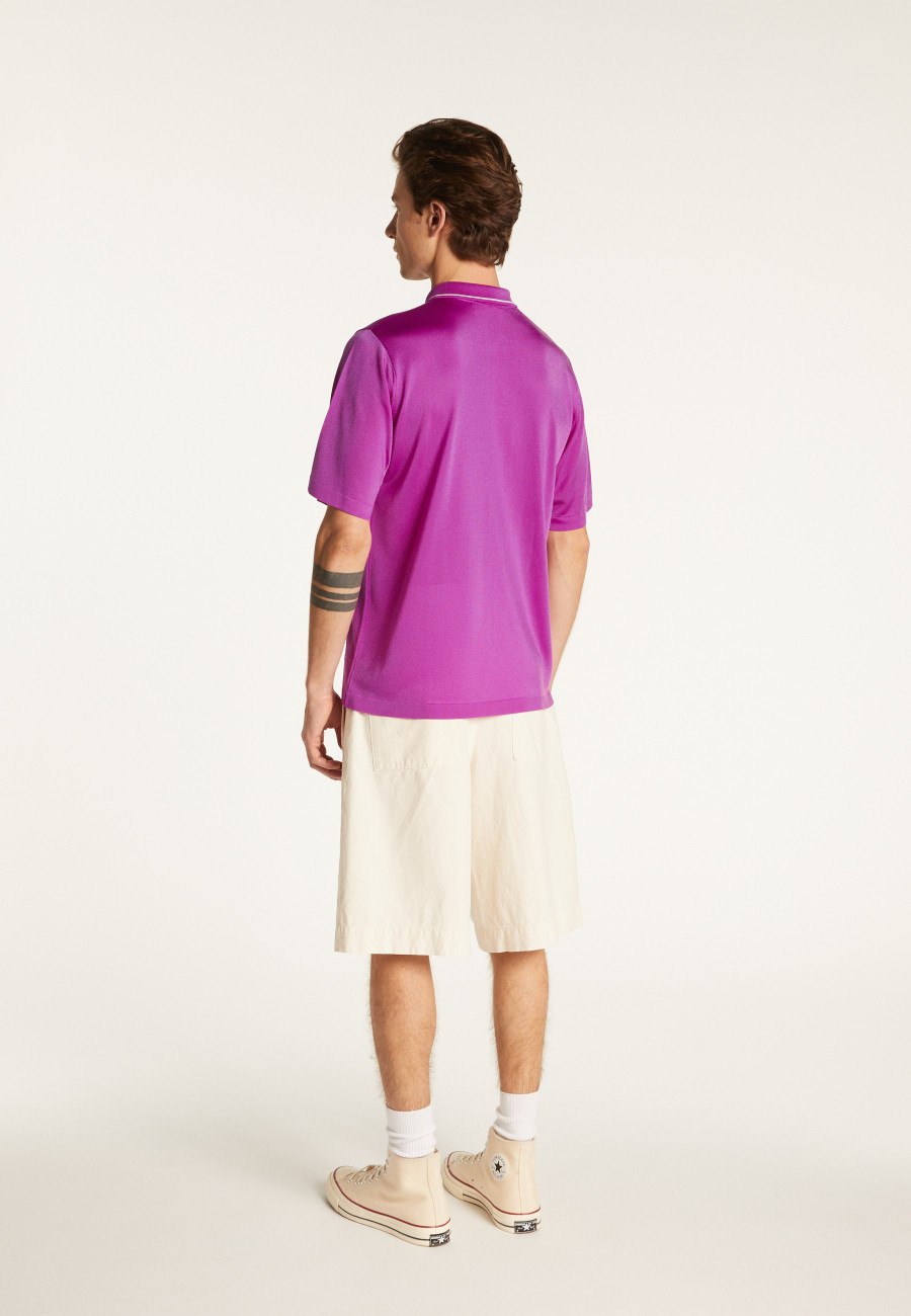 Camisa pólo de fio leve - Montayang