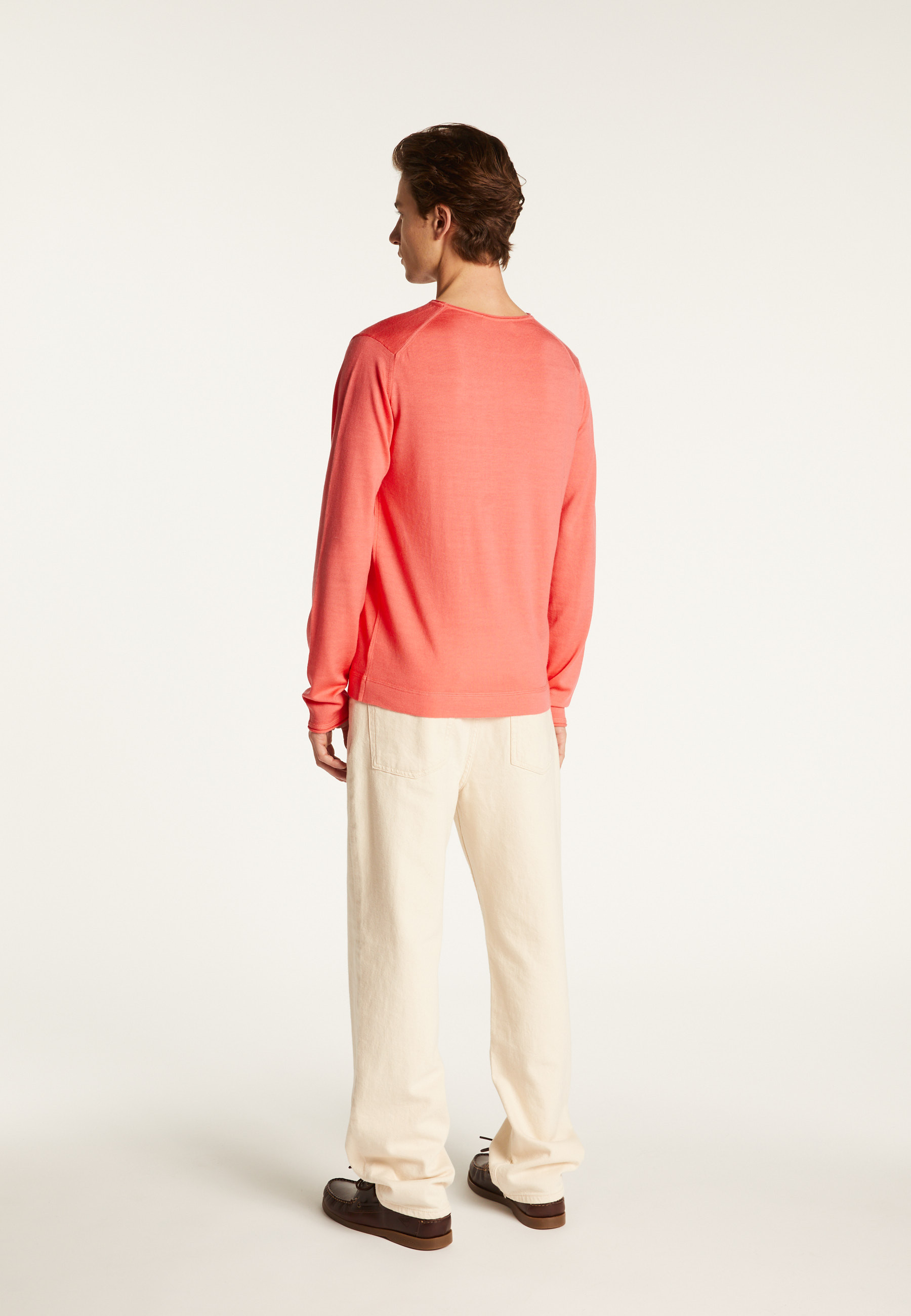 Pull col rond en laine mérinos - Erin
