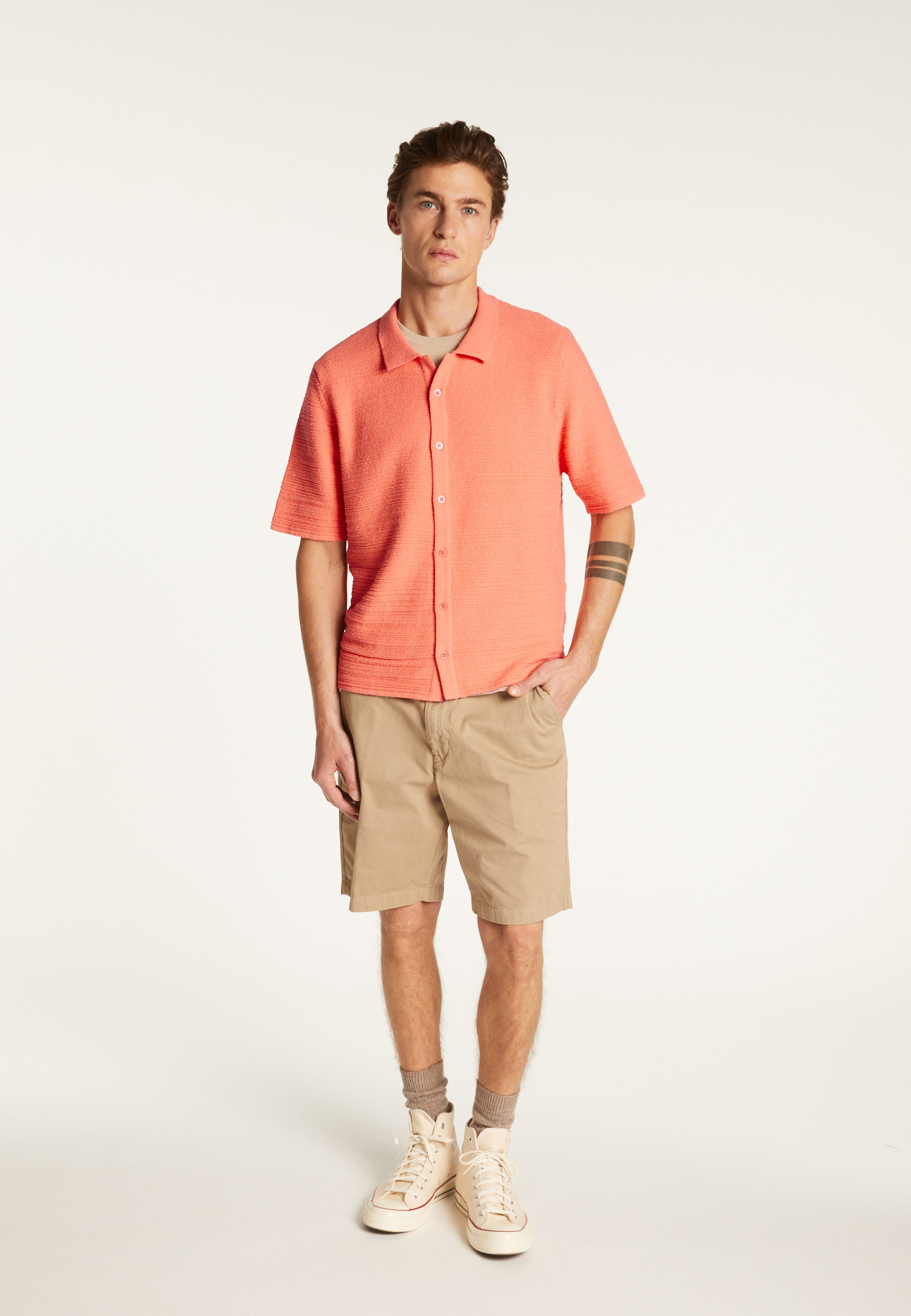 Chemise en coton - Marin