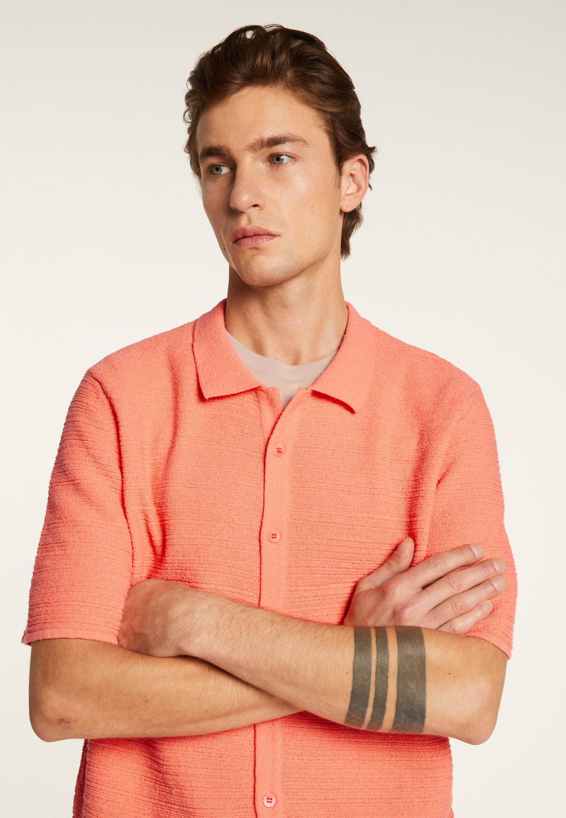 Chemise en coton - Marin