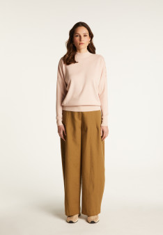 Buttoned shoulder wool sweater - Gipsy