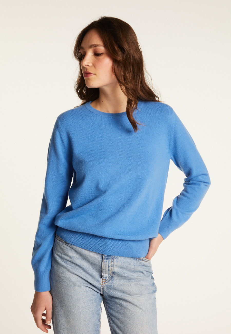 Pull col rond en cachemire - Abeline
