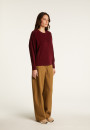 Buttoned jacket with pockets in merino wool - Gaspard