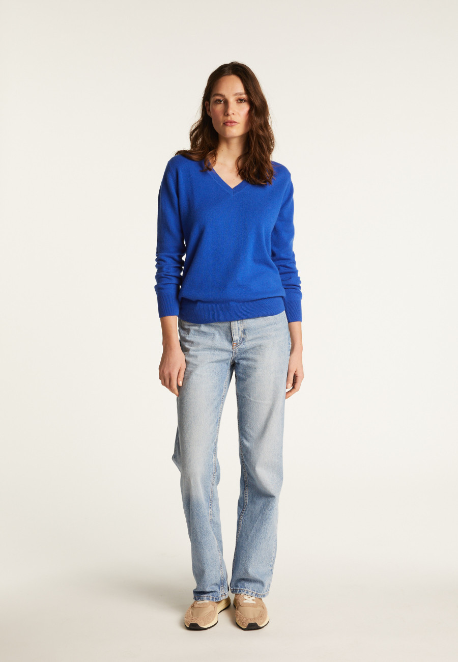 Pull col V en cachemire - Abel