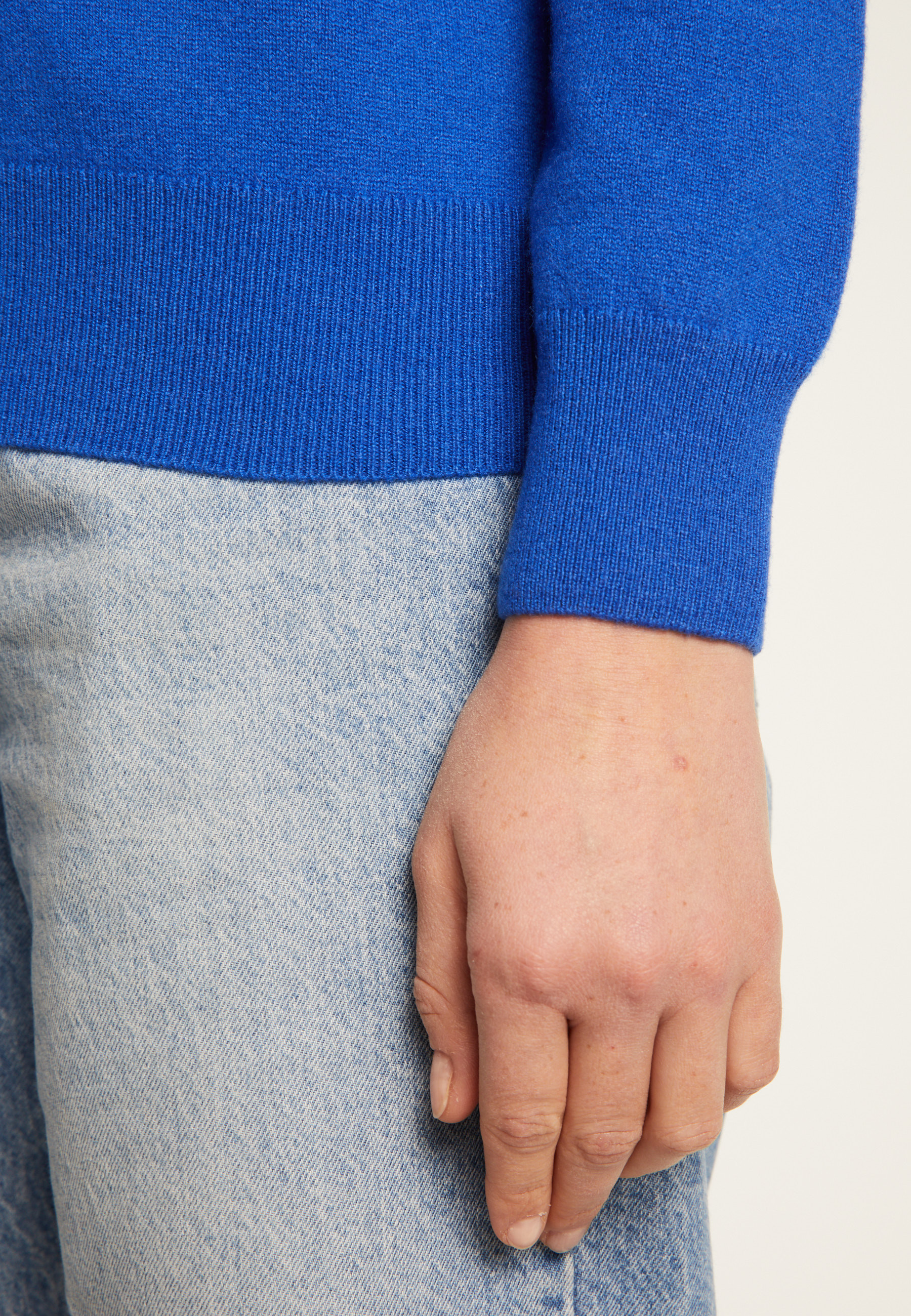 Pull col V en cachemire - Abel