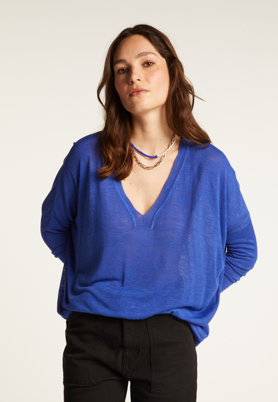 Pull en lin flammé - Beja