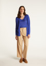 Flamed linen vest - Naelle