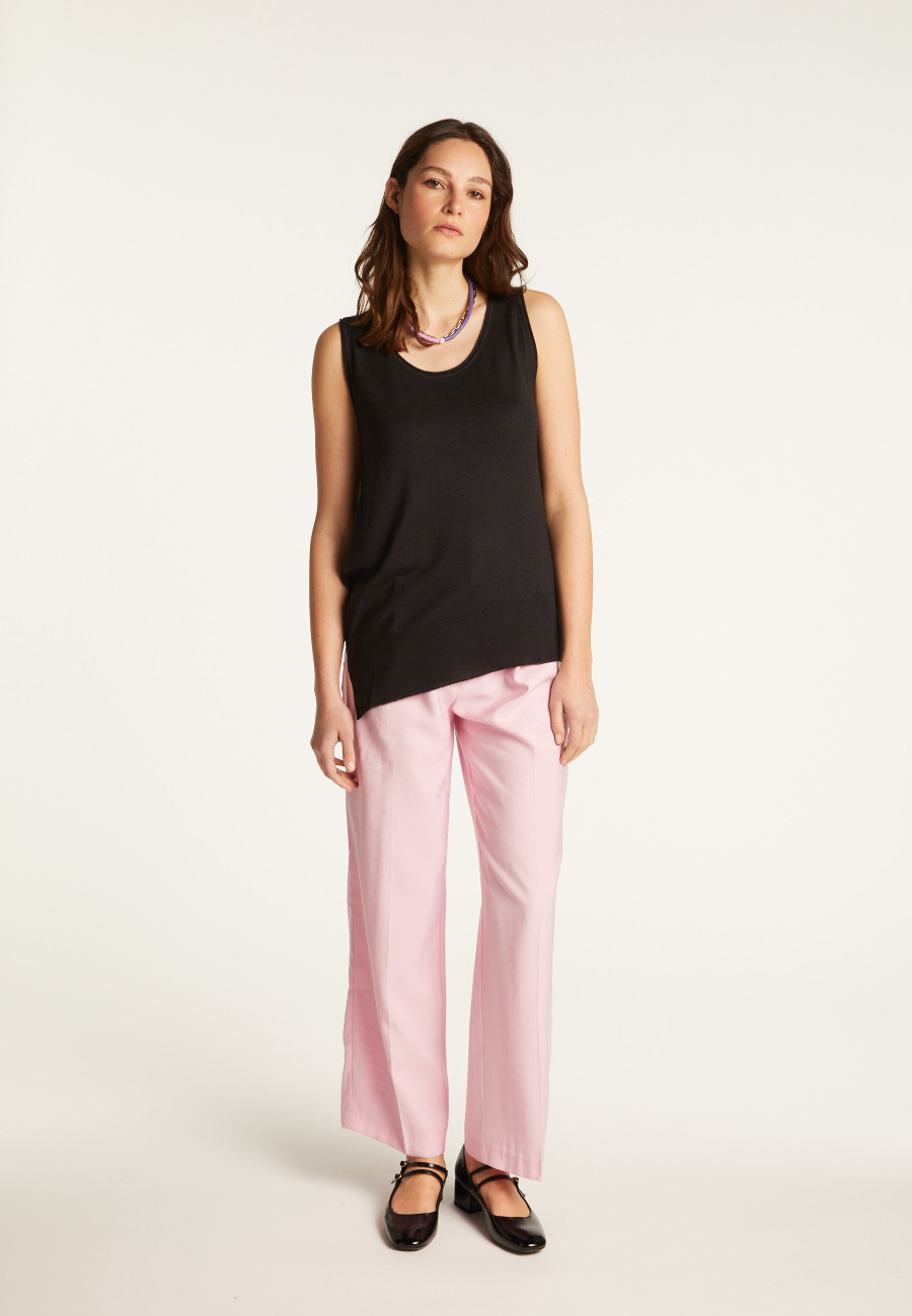 Cashmere and silk tank top - Daisy