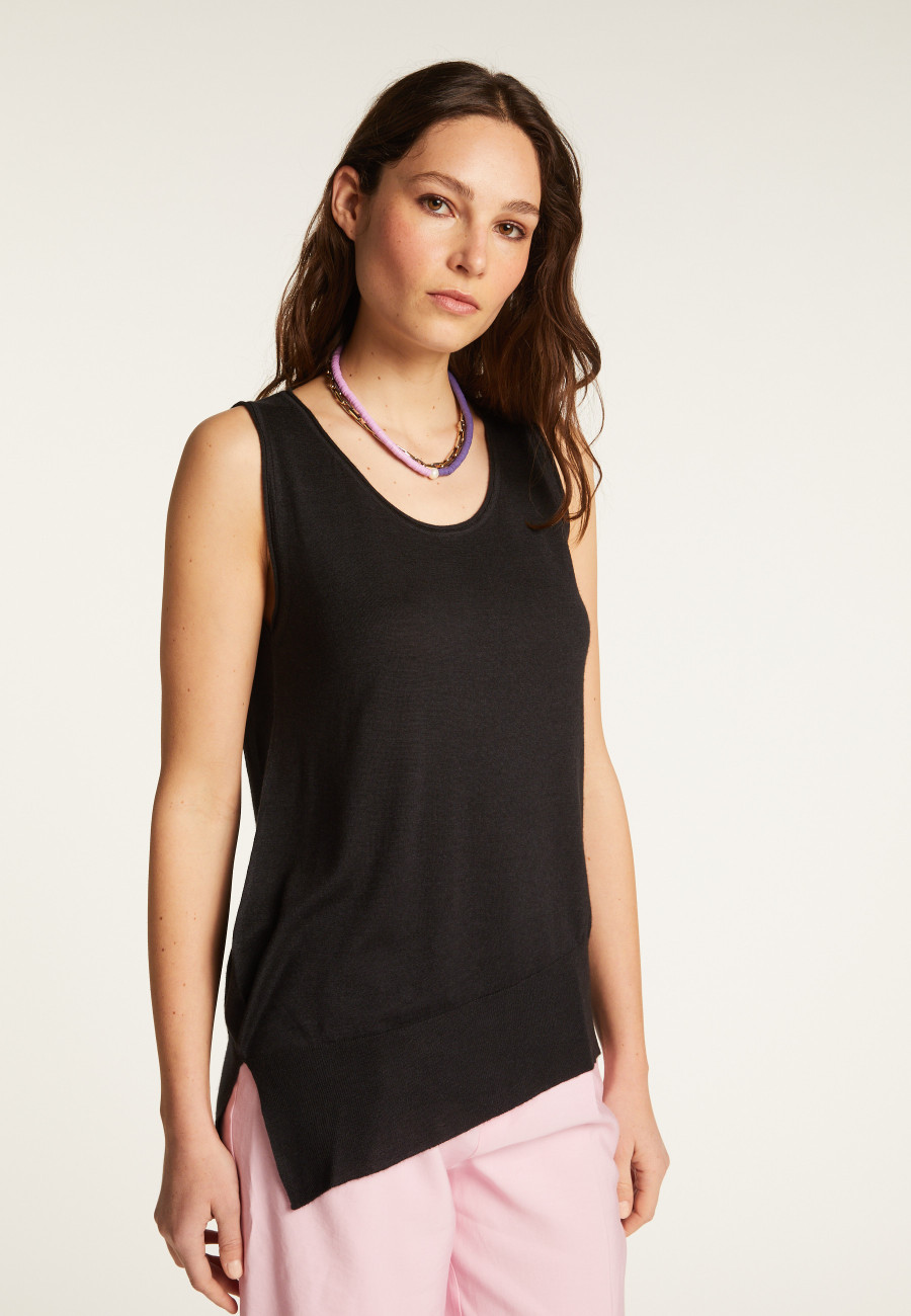 Cashmere and silk tank top - Daisy