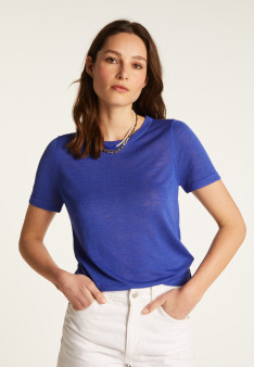 Slub linen T-shirt - Lucie