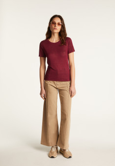 Slub linen T-shirt - Lucie