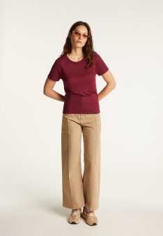 Slub linen T-shirt - Lucie