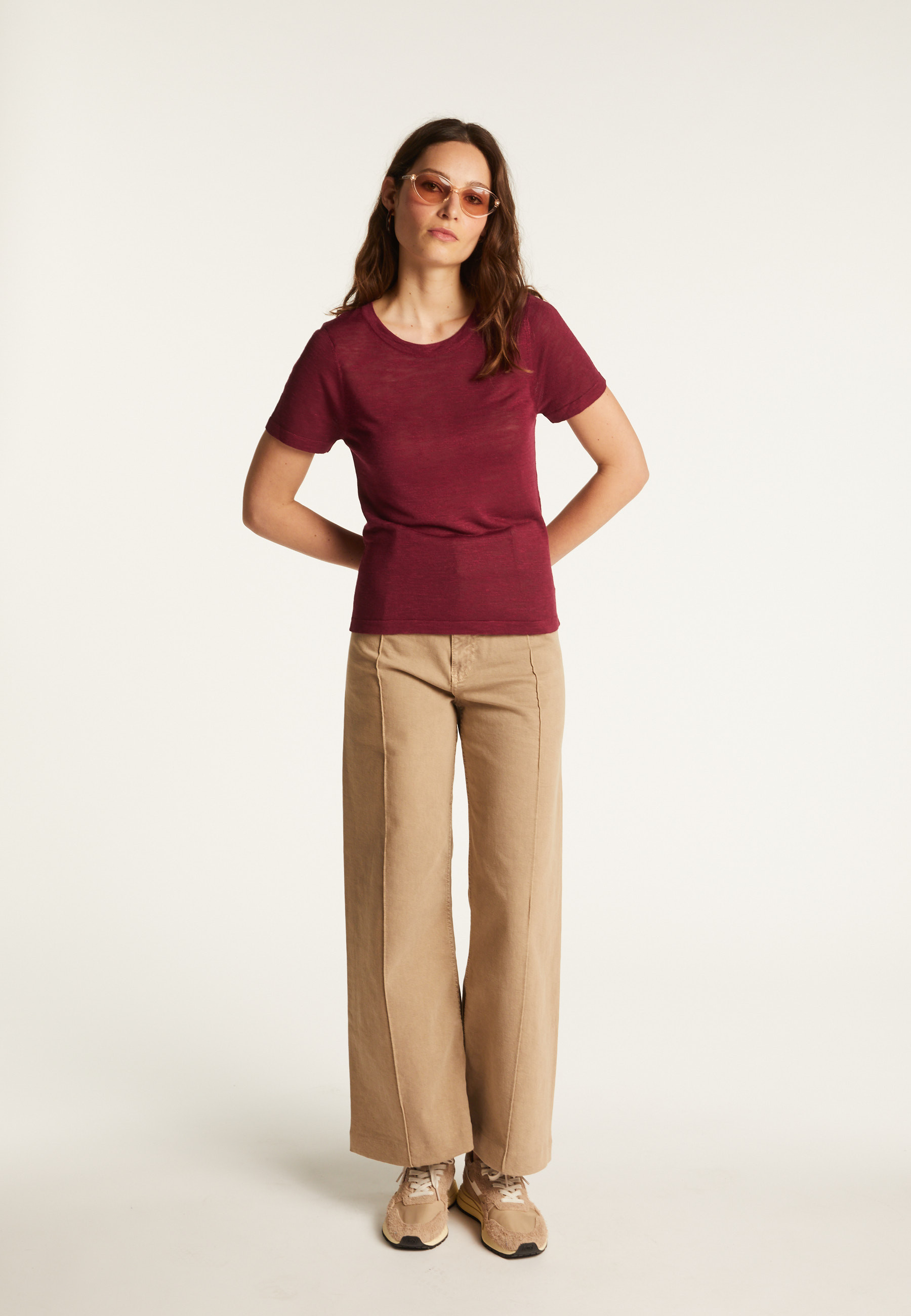 Slub linen T-shirt - Lucie