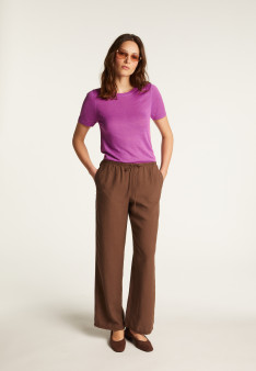 Slub linen T-shirt - Lucie