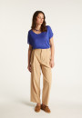 Flamed linen t-shirt - Lola