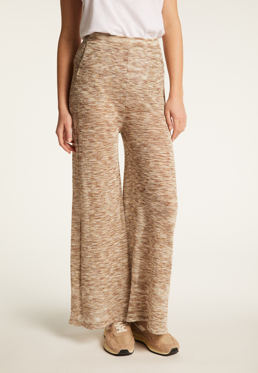 Iridescent wide leg pants - Dixie