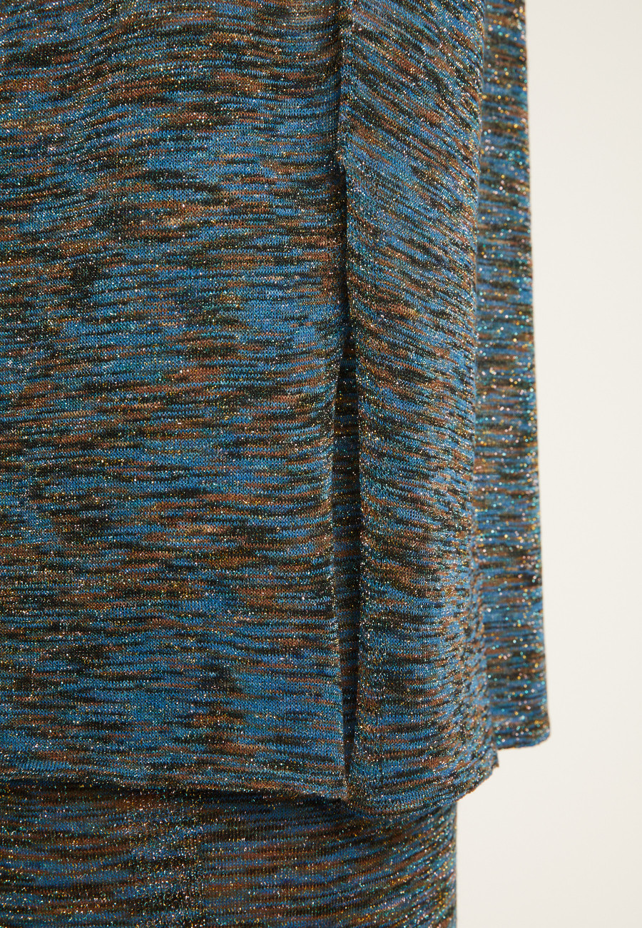 T-shirt col V irisé - Dolores