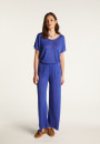 Flamed linen pants - Debora