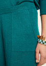 Flamed linen pants - Debora