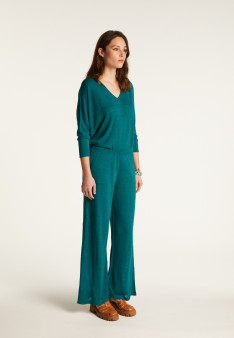 Pantalon en lin flammé - Debora