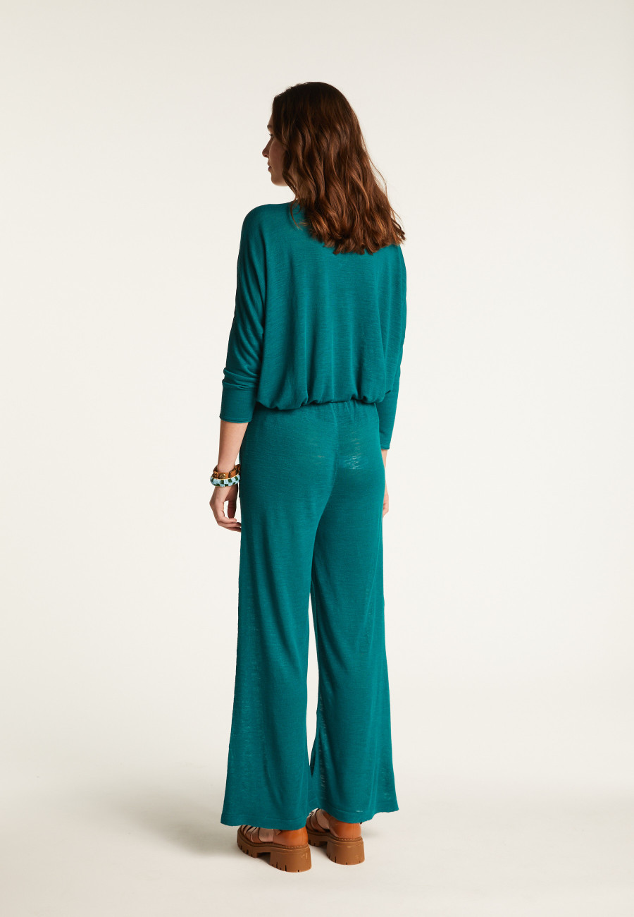 Slub linen pants - Debora