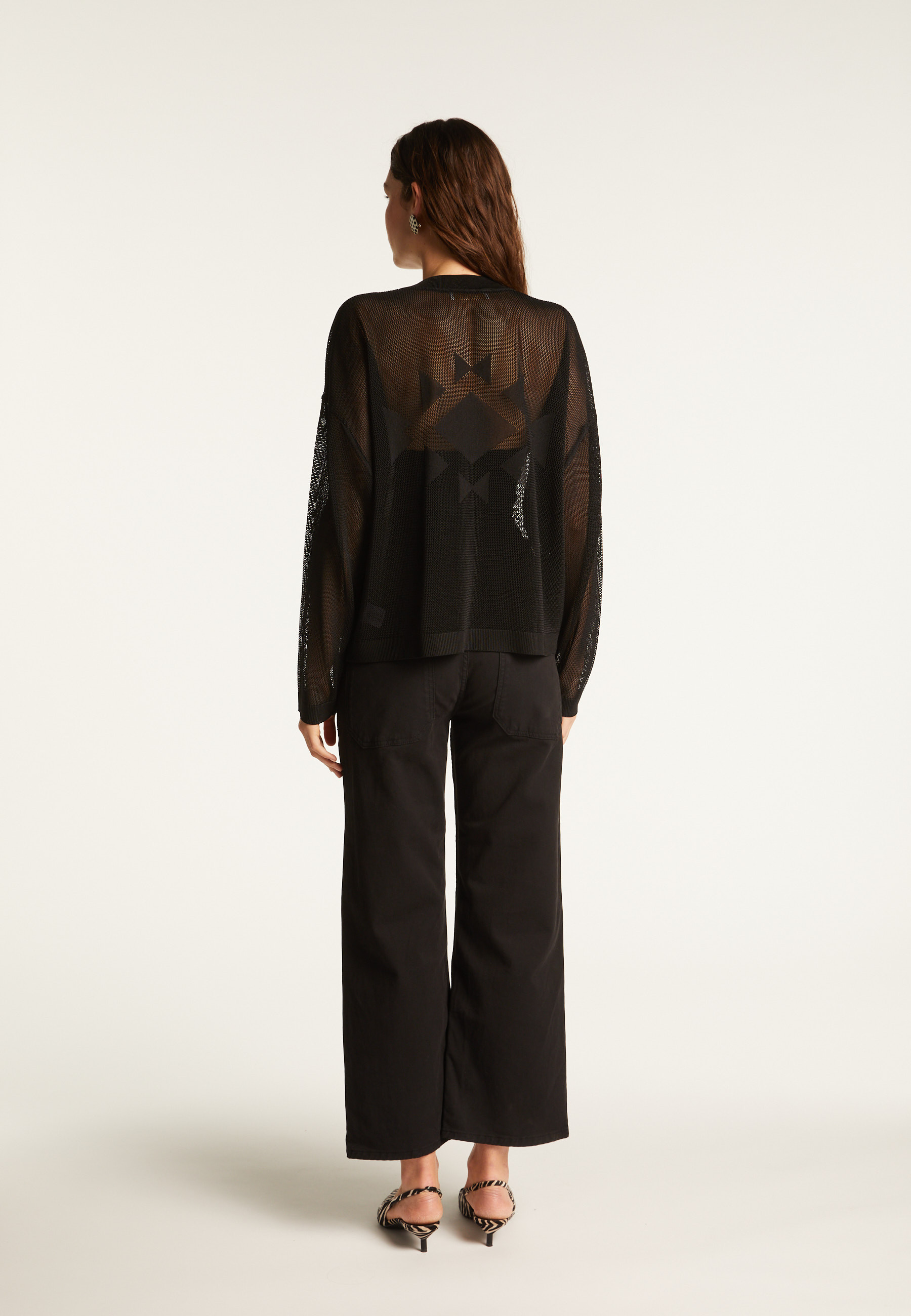 Light thread zipped sweater - Denyze