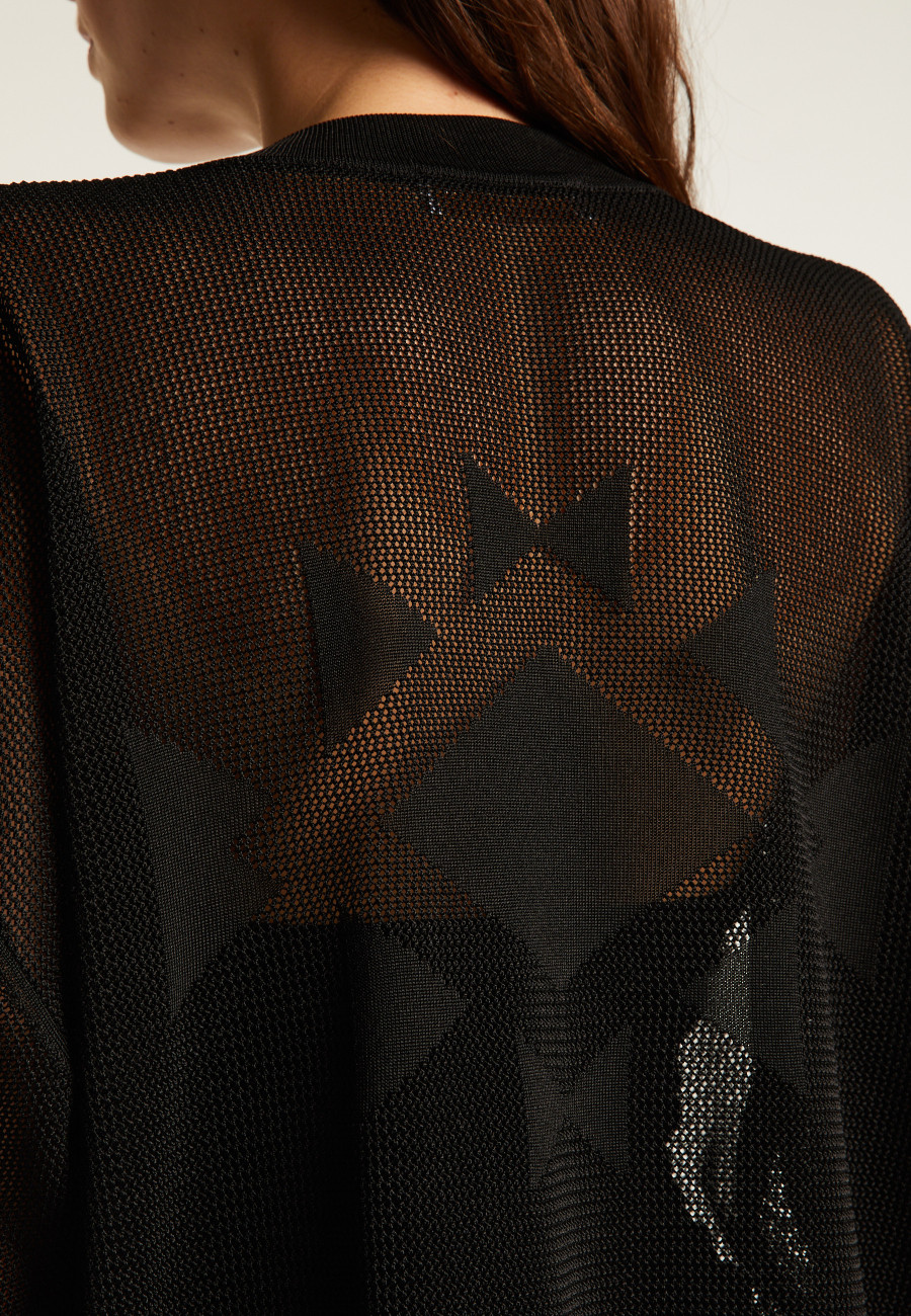 Pull zippé en fil lumière - Denyze