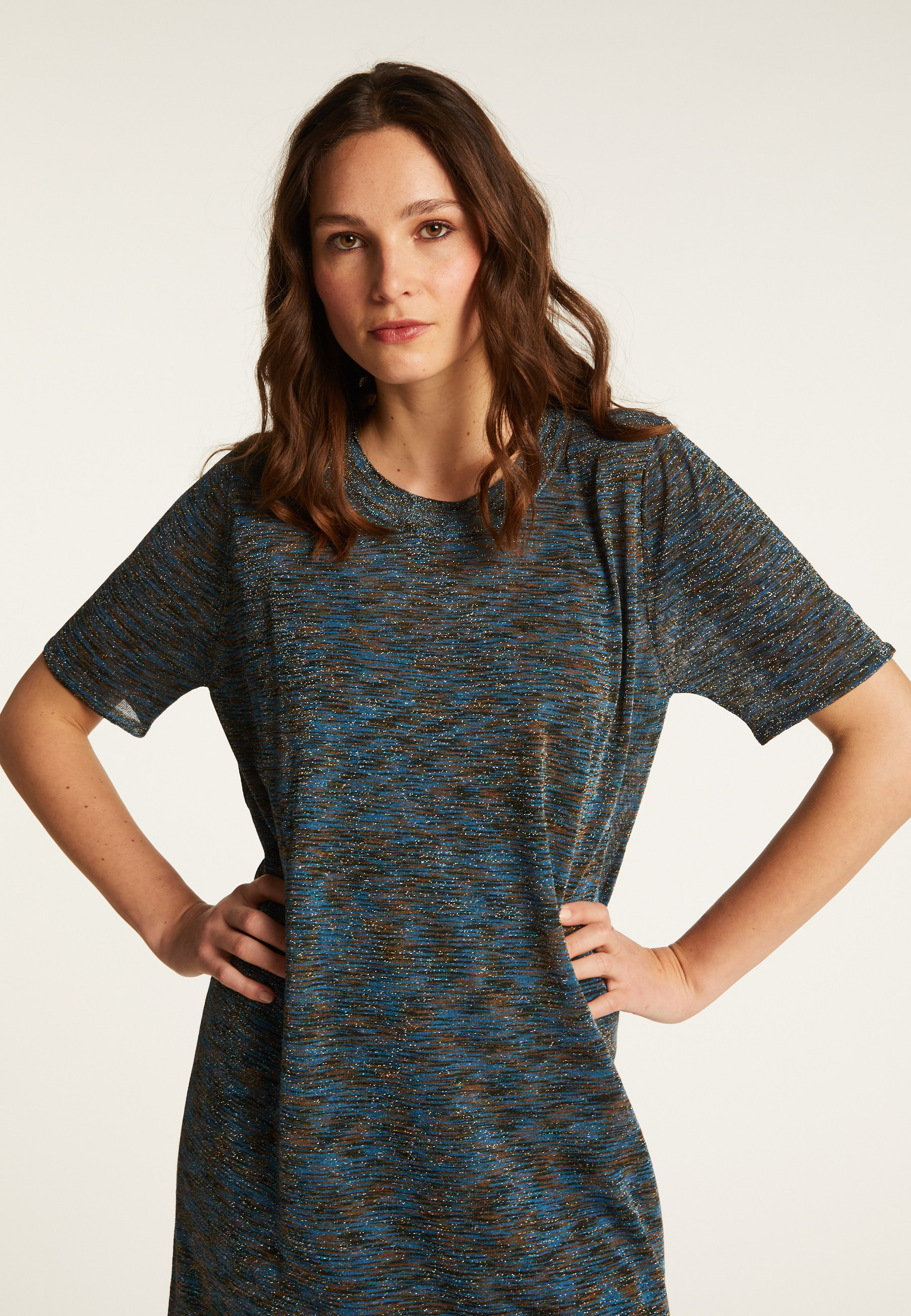 Ensemble robe en laine mélangée - Dalida